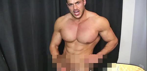  Tanned cocky hunk